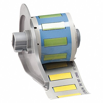 Cartridge Label Yellow 1-1/67 in L