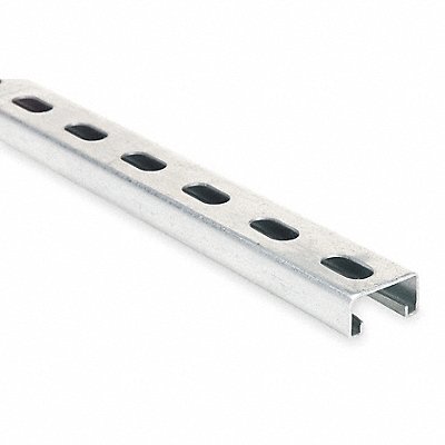 Strut Channel 1-5/8 W 20 ft L Silver