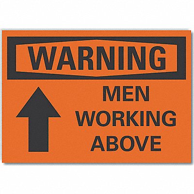 Danger Sign 7 W x 5 H 0.001 Thick