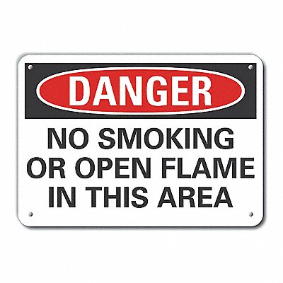 Danger Sign 14 W x 10 H 0.040 Thick