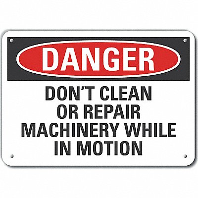 Danger Sign 14 W x 10 H 0.040 Thick