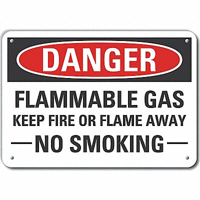 Danger Sign 14 W x 10 H 0.040 Thick