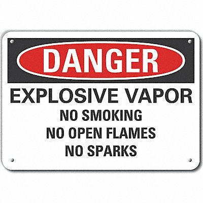 Danger Sign 14 W x 10 H 0.040 Thick