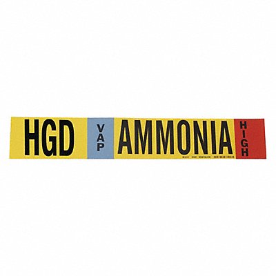 Ammonia Pipe Marker HGD 1-1/2 to 2-3/8