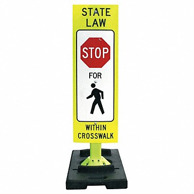 Sign and Portable Base 42 H 20 W
