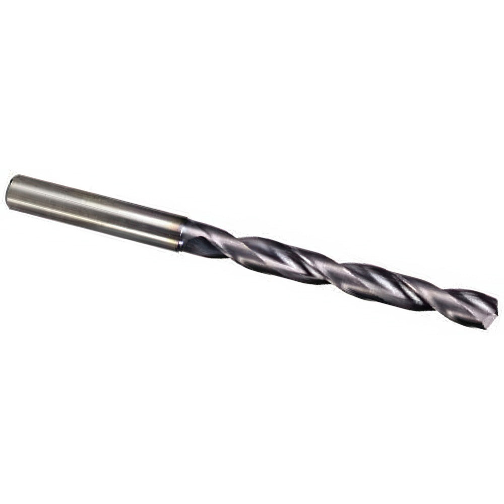M.A. Ford 2XDCL2812A Taper Length Drill Bit: 9/32" (0.2812) Dia, 142 deg, Solid Carbide