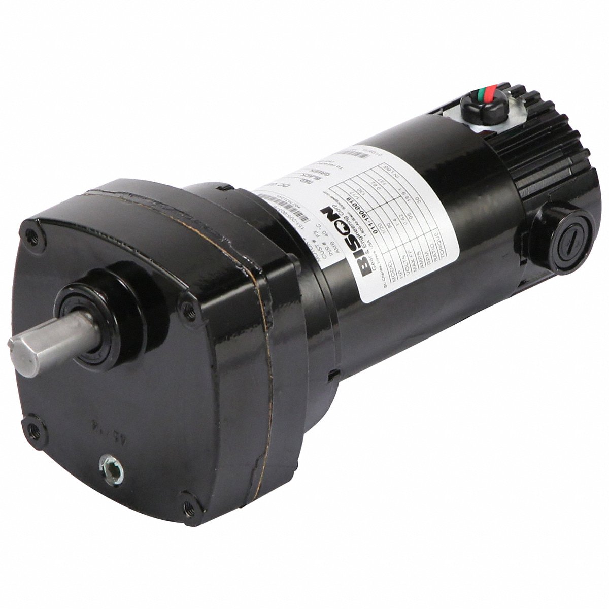 Bison DC Gearmotor 95 RPM 90 V (011-190-0019)