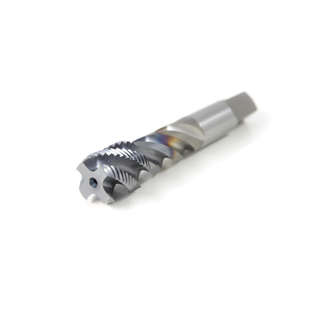OSG 1722201 Spiral Flute Tap: #6-32 UNC, 3 Flutes, Modified Bottoming, Vanadium High Speed Steel, Oxide Coated