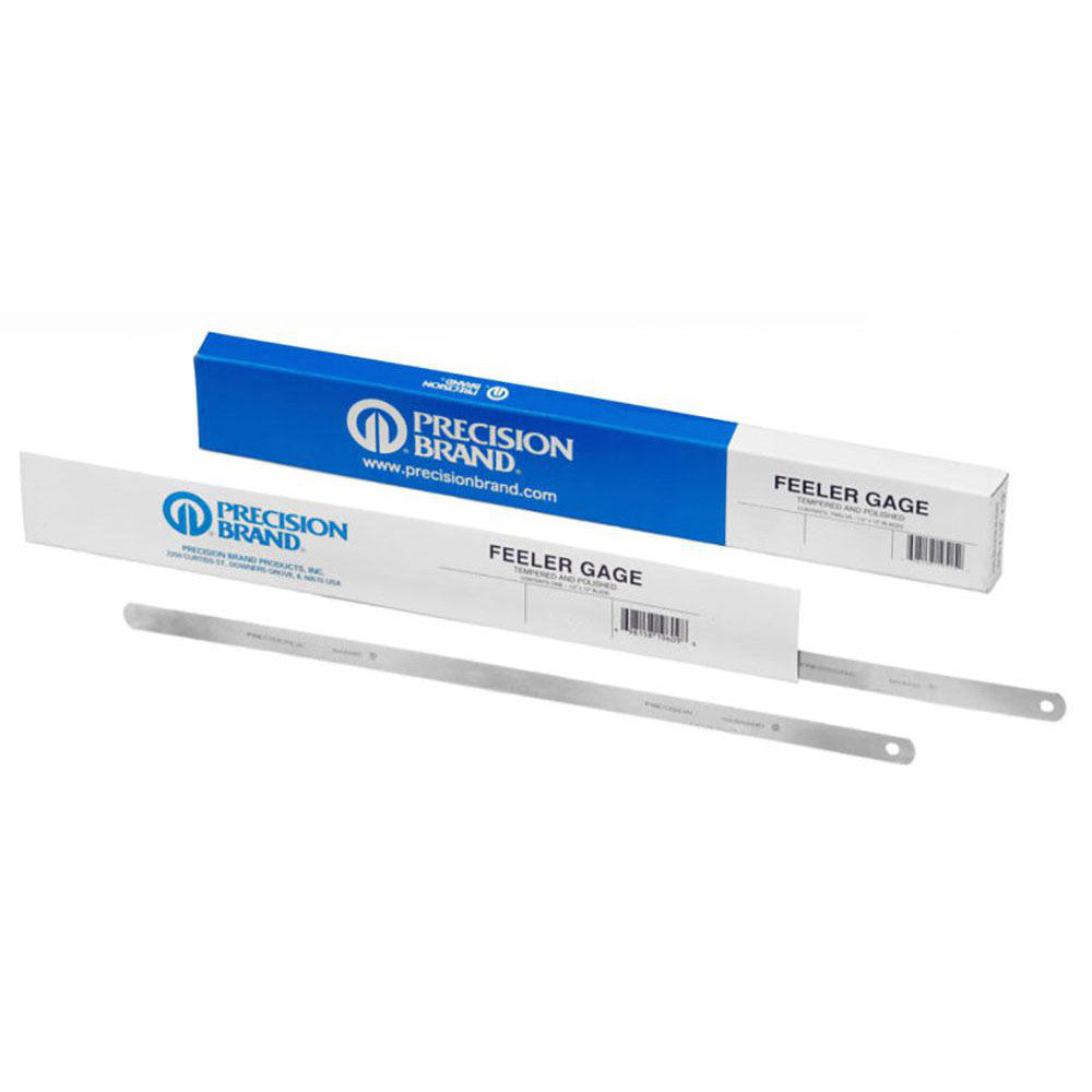 Precision Brand 19440 Feeler Gage: 0.013" Thick, 0.5" Wide, 12" Long