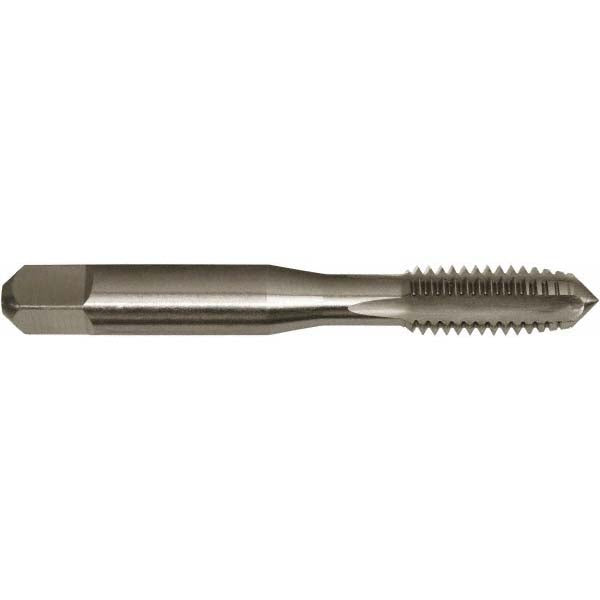 Chicago-Latrobe 328430 Straight Flute Tap: M6x1 Metric Coarse, 4 Flute, Plug Chamfer, 6H Class of Fit, High-Speed Steel, Bright/Uncoated Finish