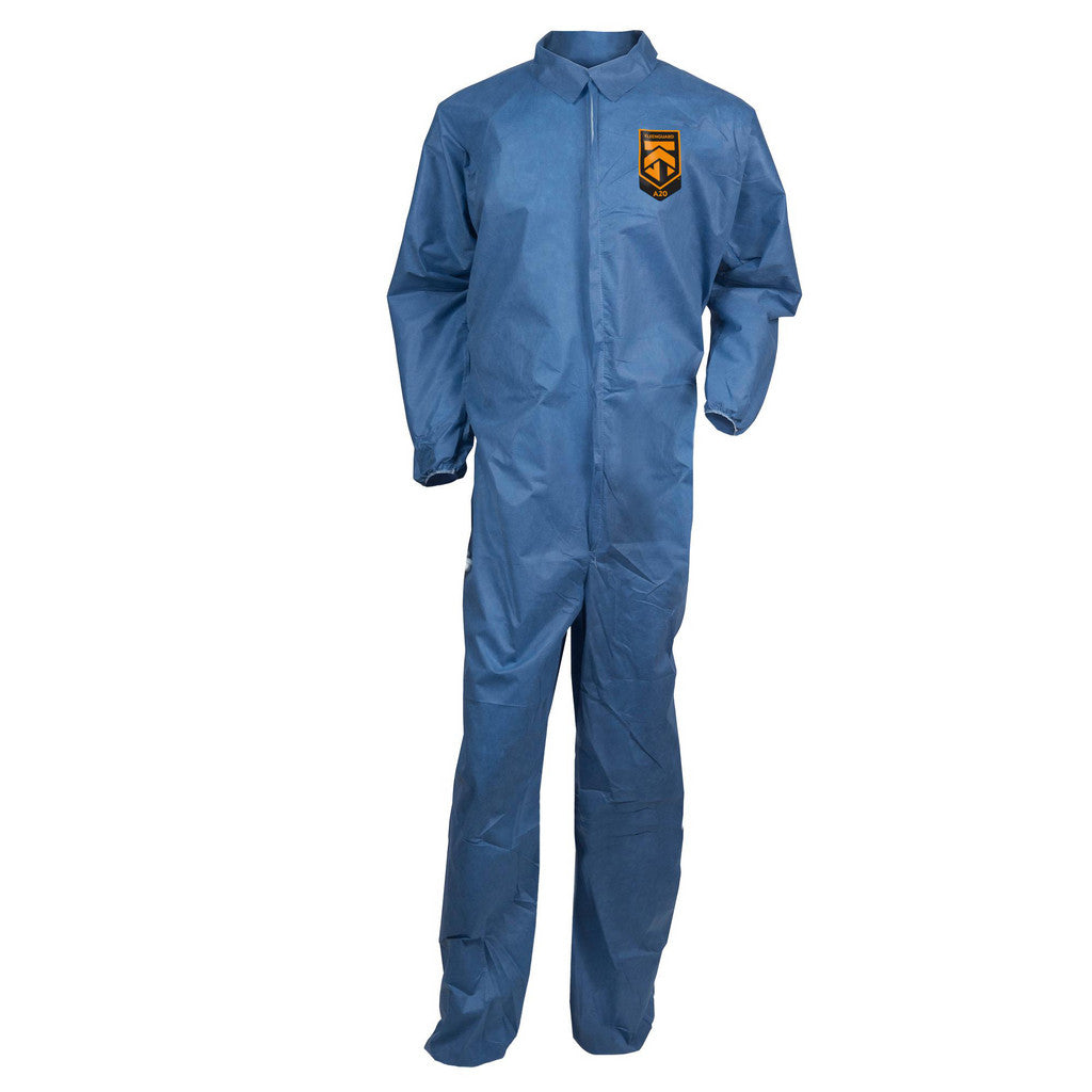 KleenGuard 58502 Disposable Coveralls: Particle Protection, Size Medium, SMMMS A20