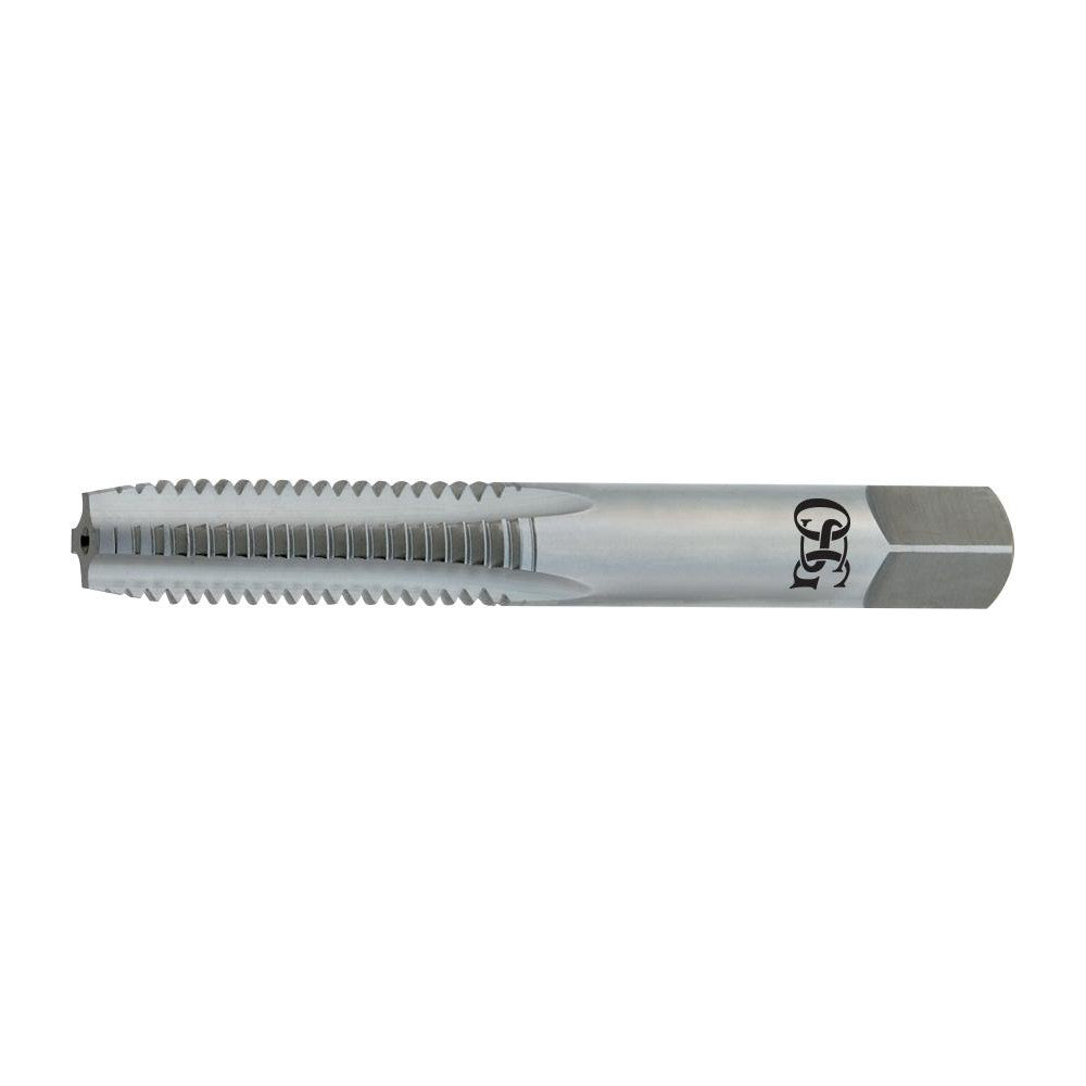 OSG 1660400 Straight Flute Tap: 1/4-28 UNF, 4 Flute, Bottoming Chamfer, 3B Class of Fit, High-Speed Steel, Bright/Uncoated Finish