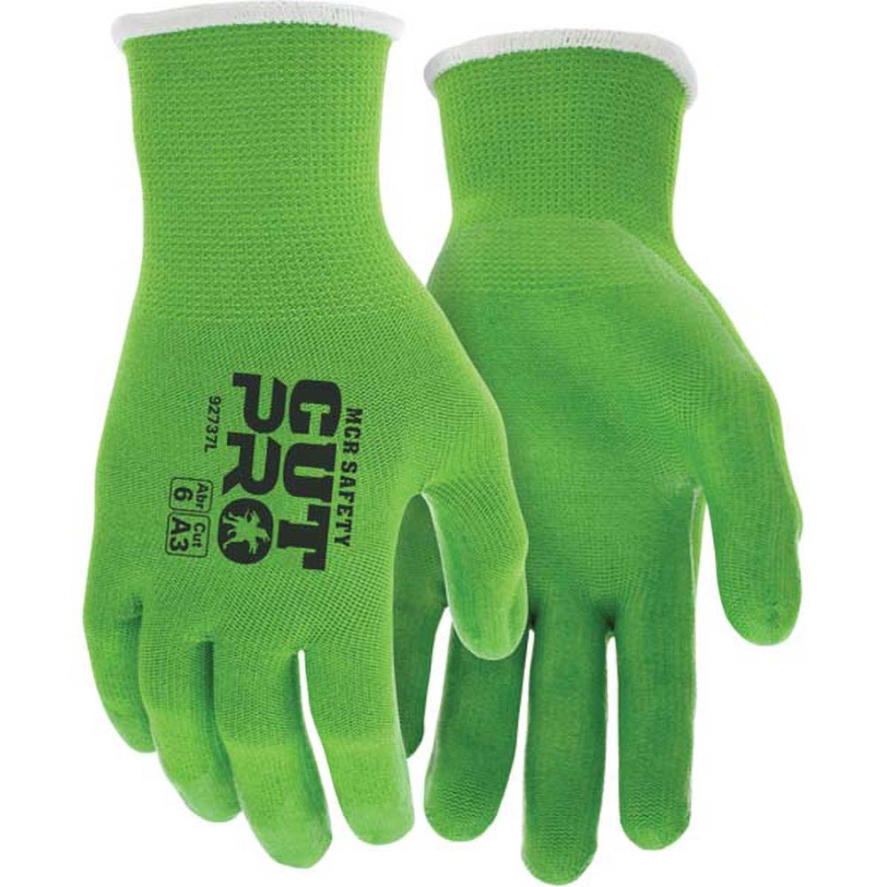 MCR Safety 92737S Cut, Puncture & Abrasion-Resistant Gloves: MCR Safety 92737, Cut A3, Puncture 3, Abrasion 6, 13 ga, Size Small