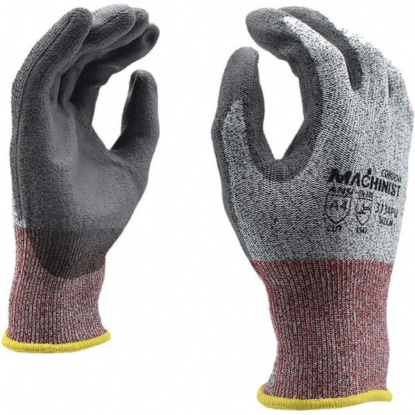 Cordova 3734PU-XL Cut, Puncture & Abrasion-Resistant Gloves: Cordova 3734PU, Cut A4, Puncture 4, Abrasion 5, 13 ga, Size X-Large, 9" Long