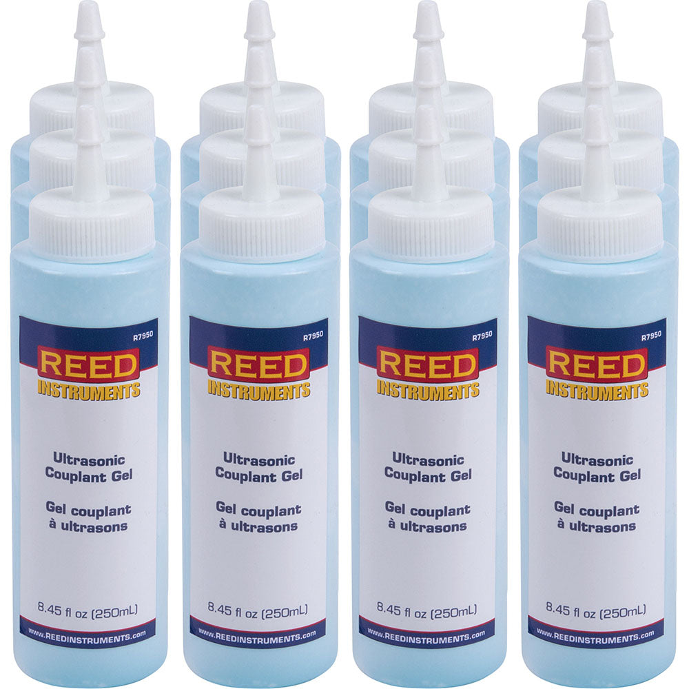REED Instruments R7950/12 Thickness Gage Accessories; Type: Coupling Gel; For Use With: Ultrasonic Thickness Gage; UNSPSC Code: 41111600