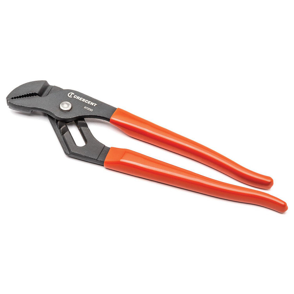 Crescent RT210CVN-05 Tongue & Groove Plier: 10" OAL, 1.66" Cutting Capacity