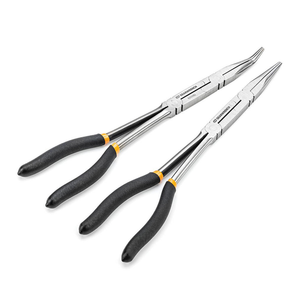 GEARWRENCH 82106-06 2 Pc Double-X Straight & 45 deg Pliers Set