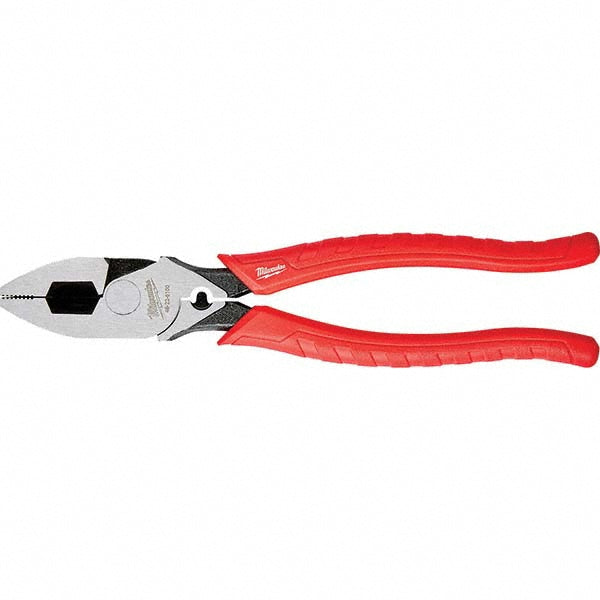 Milwaukee Tool 48-22-6100 9" Comfort Grip High Leverage Lineman's Pliers with Crimper