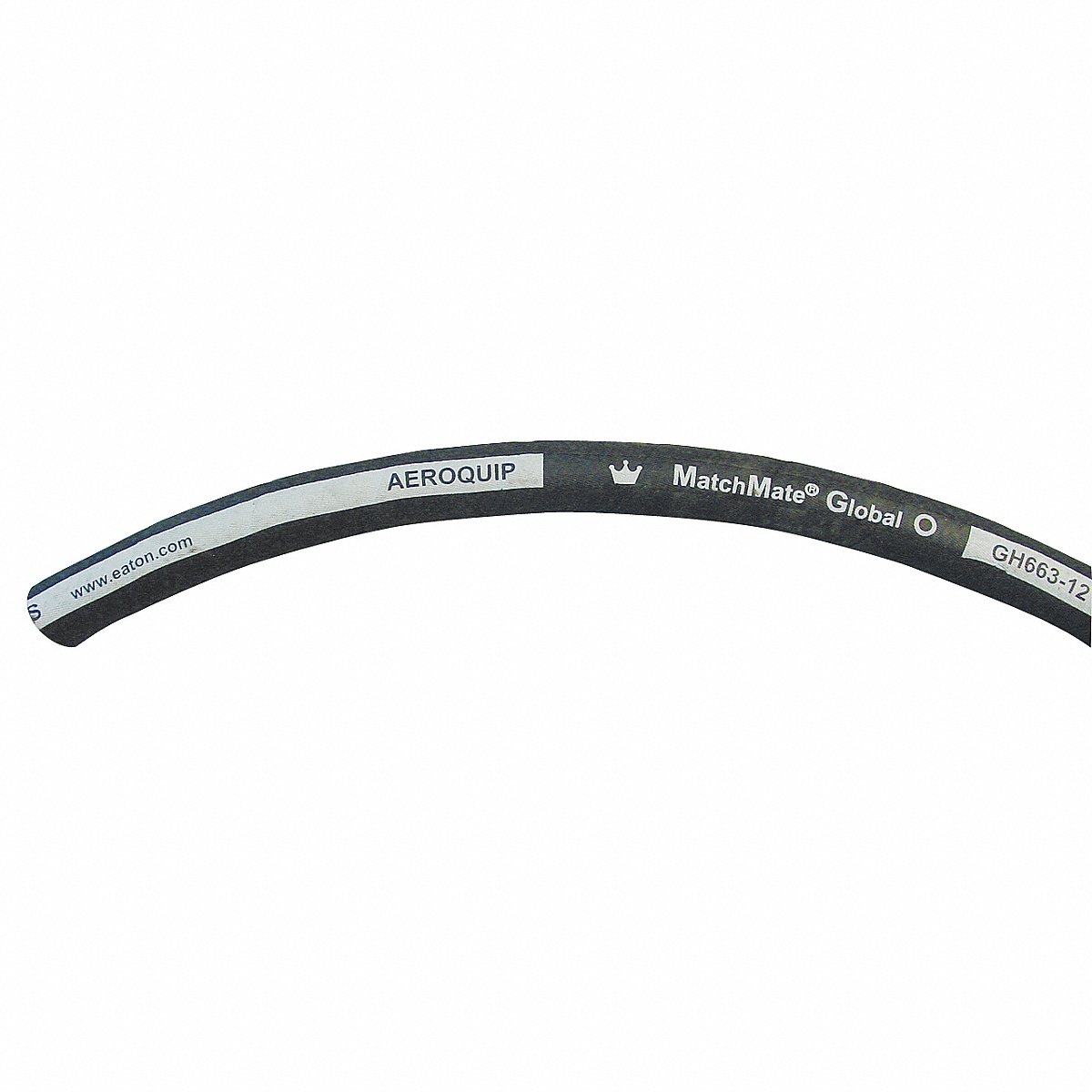Aeroquip Hydraulic Hose, 3/8 in ID, 50 ft Length (GH663-6X50)
