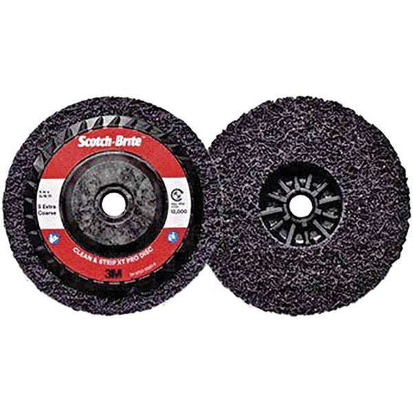 3M 7100177482 Deburring Disc: 5" Dia, Extra Coarse Grade, Silicon Carbide (Pack of 10)