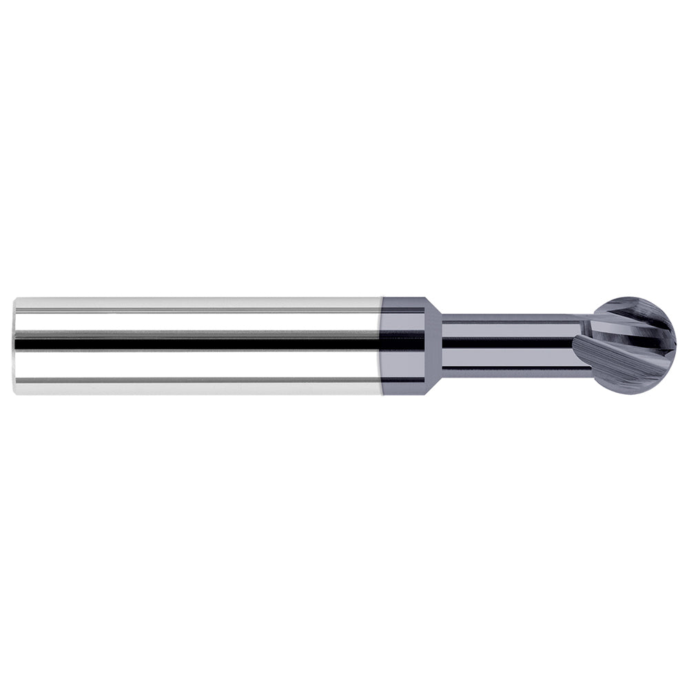 Harvey Tool 23202-C3 Undercutting End Mill: 1/32" Dia, 2 Flute, 0.0156" Radius, Solid Carbide
