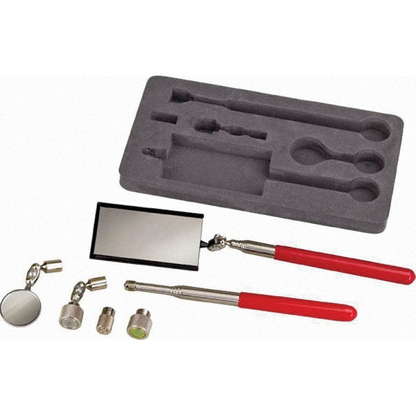 OTC 4650 Inspection Mirror Sets; Mirror Shape: Square; Features: Magnifying; Magnetic: Yes