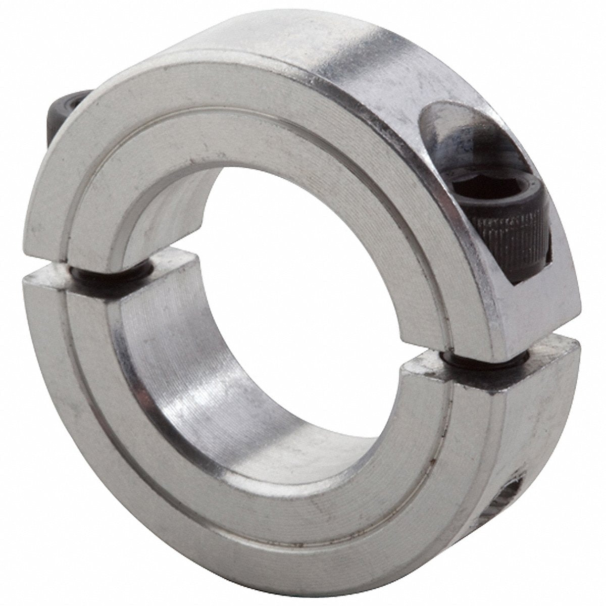 Climax Metal Products Shaft Collar Clamp, 2 Pc 2-1/8 In Aluminum (2C-212-A)