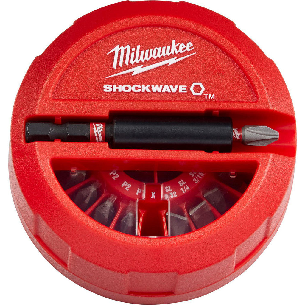 Milwaukee Tool 48-32-4011 22 Pc. SHOCKWAVE Impact Driver Bit Puck