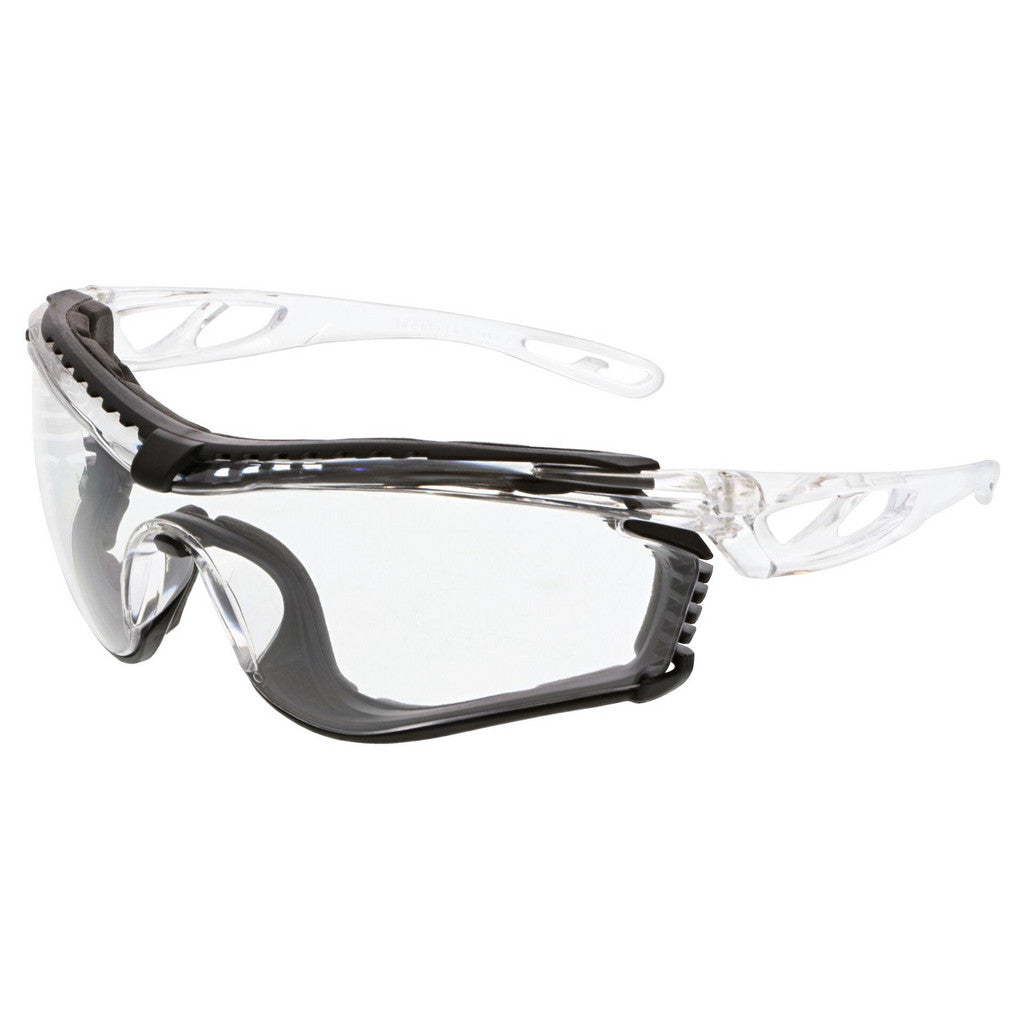 MCR Safety CL510PF Safety Glasses: Anti-Fog, Polycarbonate, Clear Lenses, Full-Framed