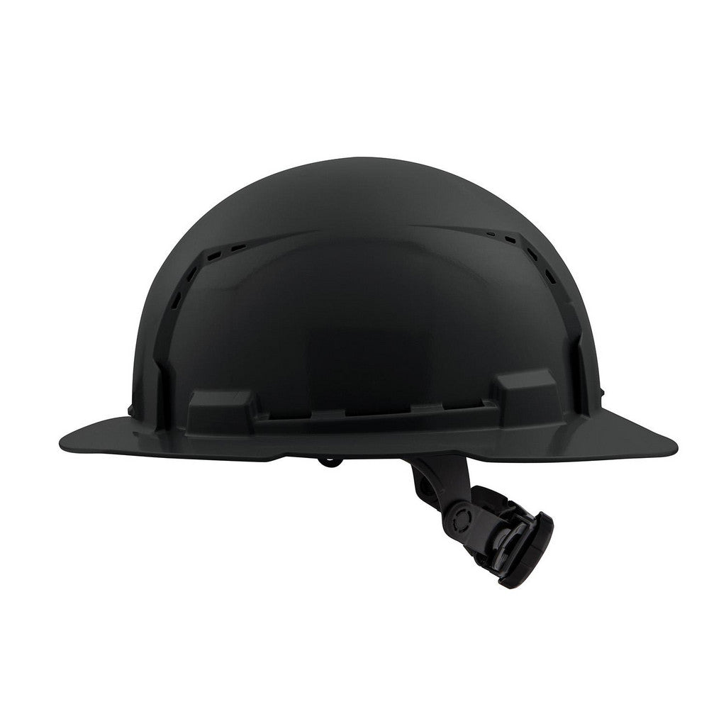 Milwaukee Tool 48-73-1231 Hard Hat: Construction, Full Brim, Class C, 6-Point Suspension