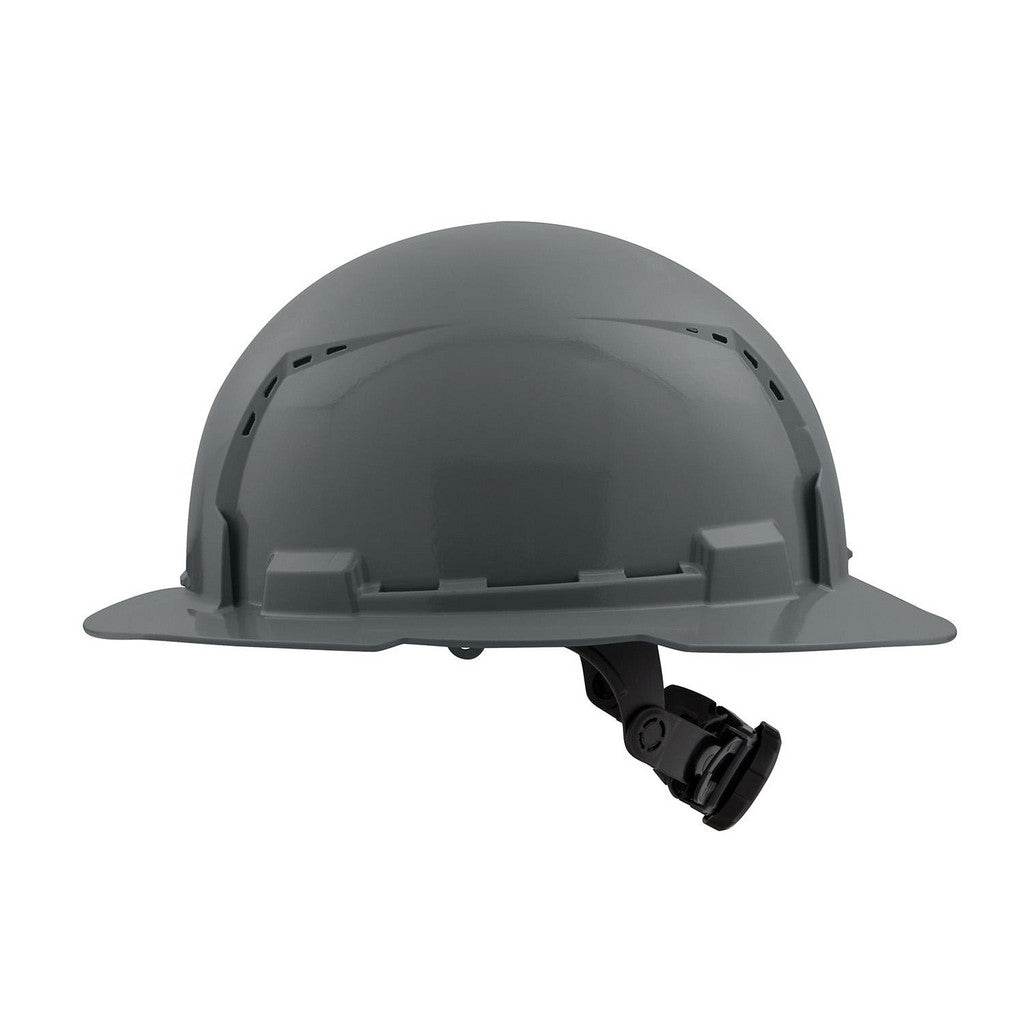 Milwaukee Tool 48-73-1235 Hard Hat: Construction, Full Brim, Class C, 6-Point Suspension