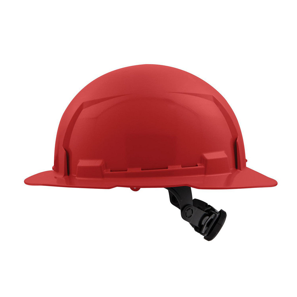 Milwaukee Tool 48-73-1129 Hard Hat: Construction, Full Brim, Class E, 6-Point Suspension