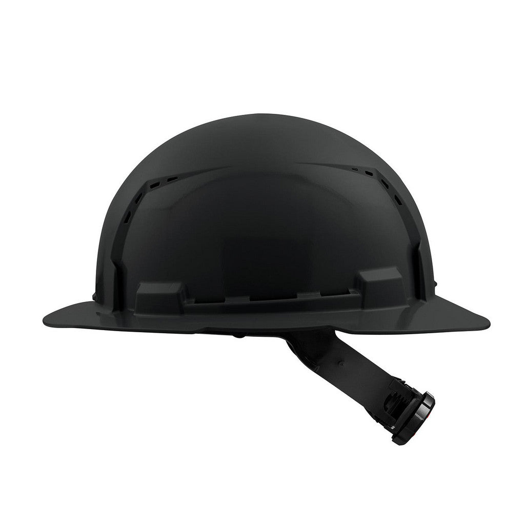 Milwaukee Tool 48-73-1211 Hard Hat: Construction, Full Brim, Class C, 4-Point Suspension