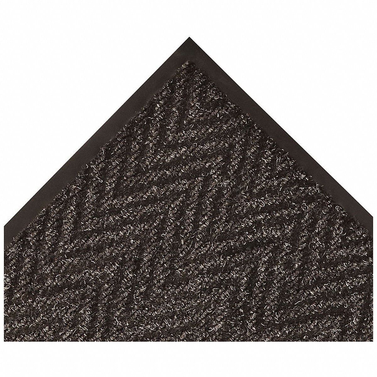 Notrax Carpeted Runner, Charcoal, 4Ft. X 10Ft., 4ft (118S0410CH)