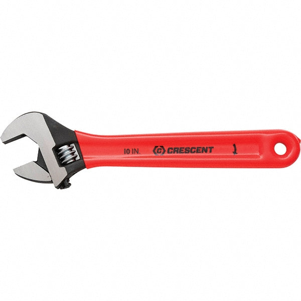 Crescent AT210CVS 10" Black Oxide Adjustable Wrench with Cushion Grip
