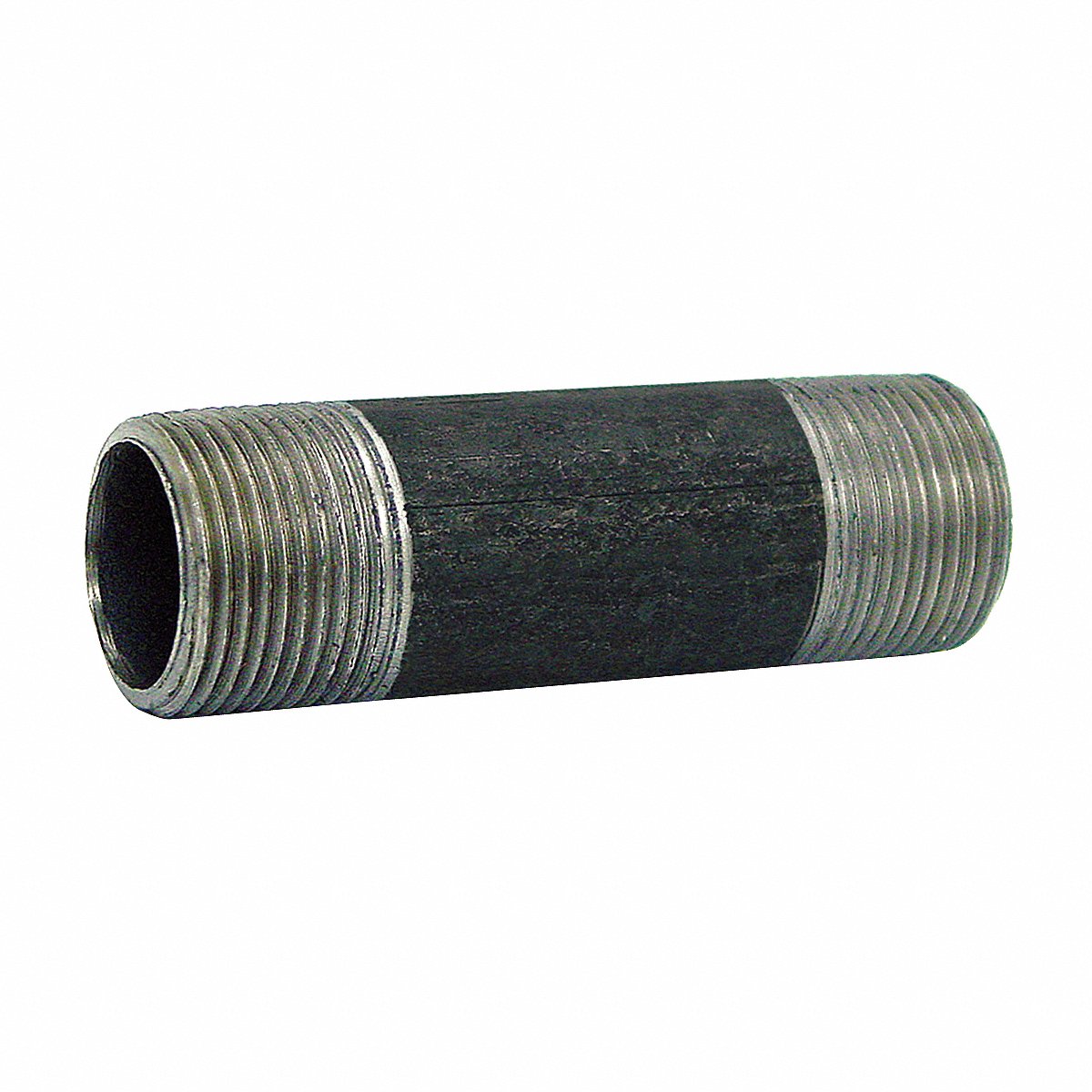 Beck Black Pipe Nipple, Threaded, 1/8 × 2-1/2" (0330001009)