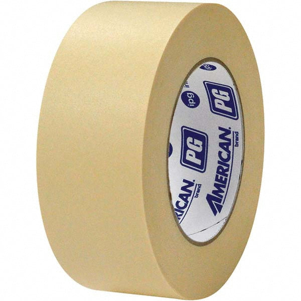Intertape PG3655 Masking Paper Tape: 18.00 mm Wide, 54.8 m Long, 7.5 mil Thick, Tan