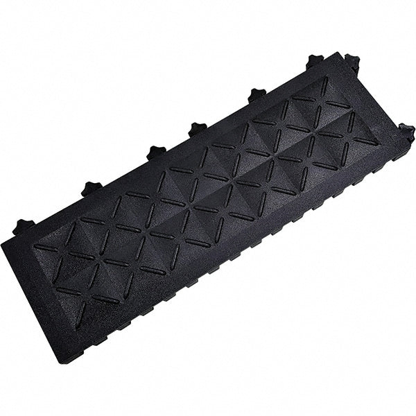Ergo Advantage A7-B Safe-Flex Response Anti-Fatigue 6" Tile, Black; 6" x 18" x 1"