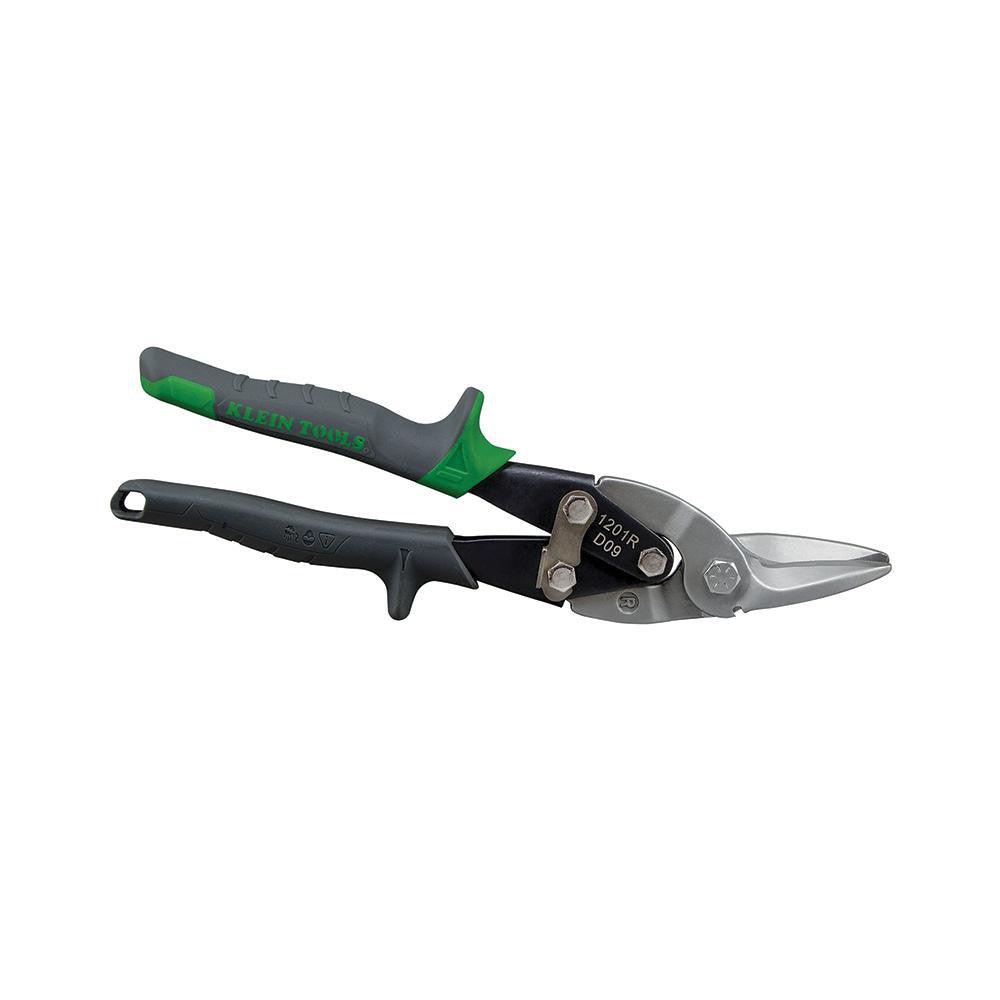 Klein Tools 1201R Aviation Snips: 1-1/2" LOC, Forged Steel Blades