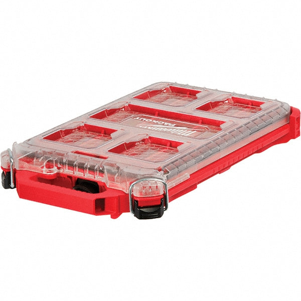 Milwaukee Tool 48-22-8436 PACKOUT Compact Low-Profile Organizer: 2.5" High, 16.2" Long, 9.8" Wide
