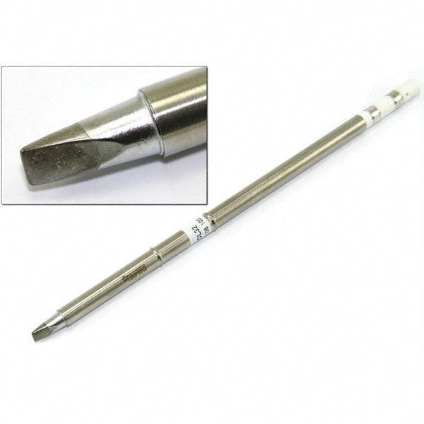 Hakko T15-DL32 Soldering Iron Chisel Tip: 0.13" Point Width