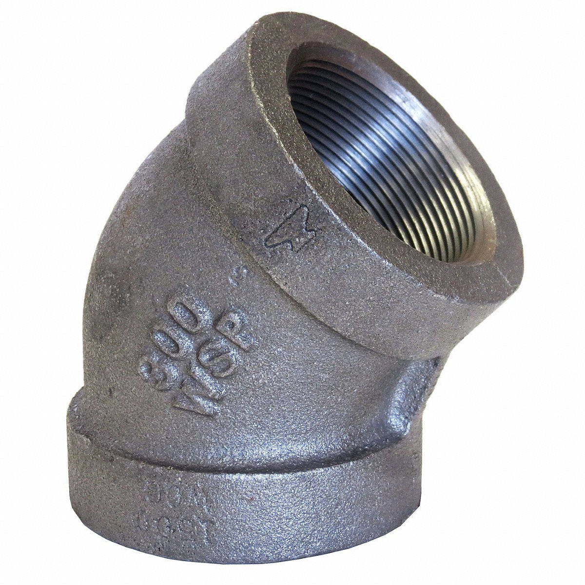 Anvil 45 Elbow Malleable Iron 1 1/2 in (0310511407)