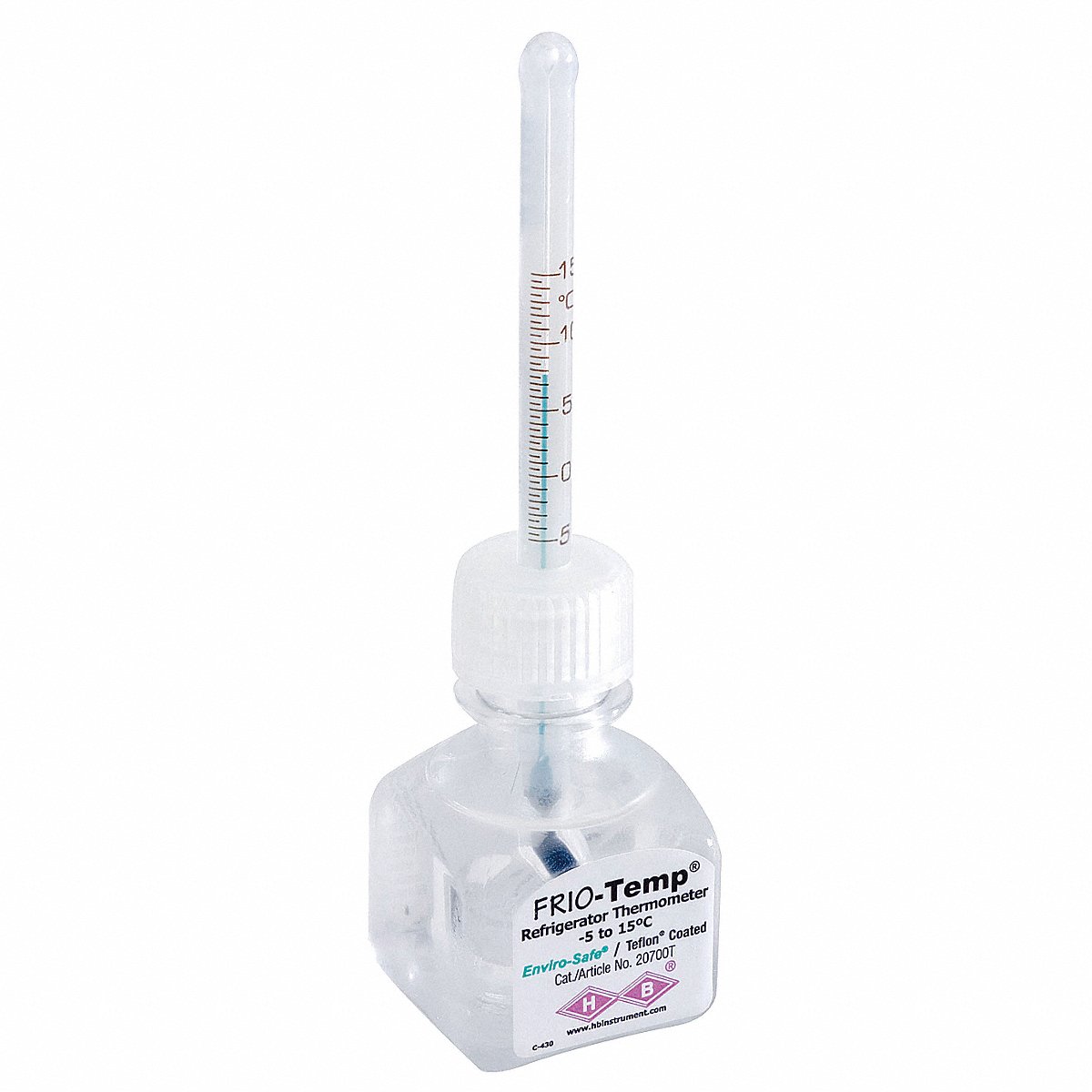 Frio-temp Liquid-in-Glass Thermometer -130 to 80°F (B61004-1200)
