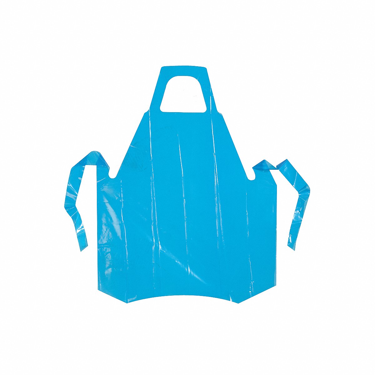 Polyco Bib Apron, Uni, Blue, Polyolefin, Pk100 (46501)