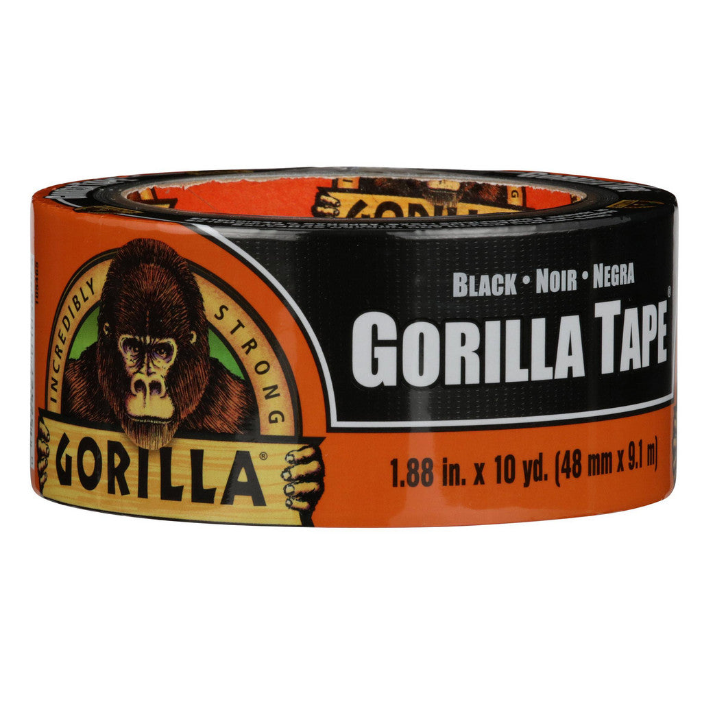 Gorilla Glue 105631 Duct Tape: 30' Long, 16.75 mil Thick, Polyethylene Cloth (Pack of 10)