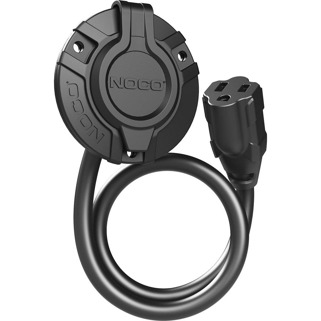 Noco Automotive Battery Accessories; For Use With: Charger; Includes: GCP1 AC Port Plug With 16 Inch Extension Cord; Pressure-fit Cap; (3) Self-tapping Screws; UNSPSC Code: 26111722