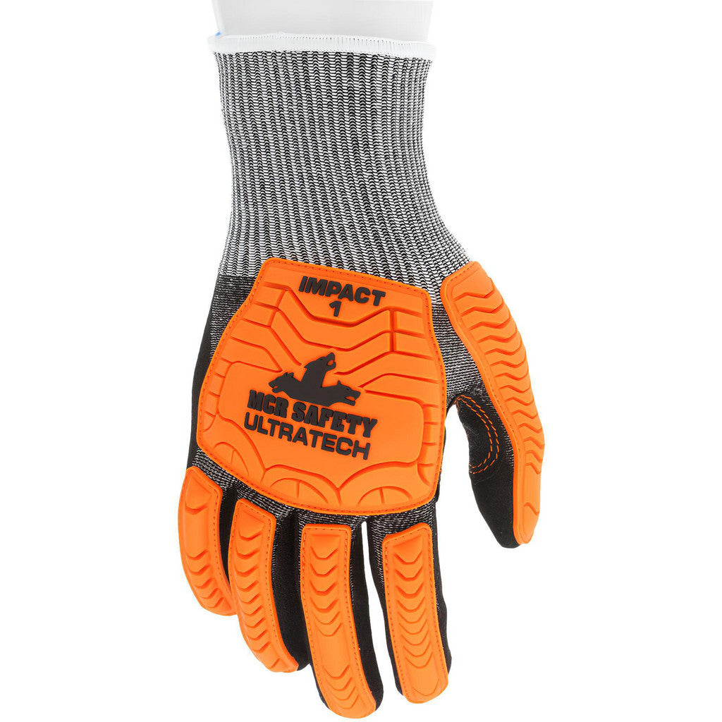 MCR Safety UT1952S Cut, Puncture & Abrasion-Resistant Gloves: UltraTech UT1952, Cut A4, Puncture 4, Abrasion 4, 13 ga, Size Small