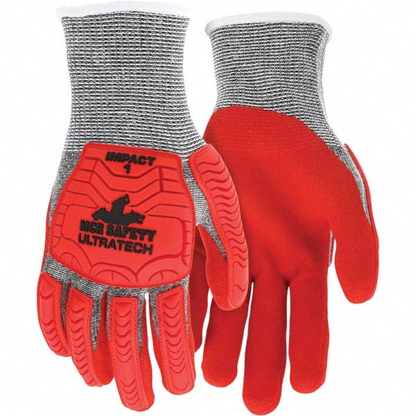 MCR Safety UT1954XL Cut, Puncture & Abrasion-Resistant Gloves: UltraTech UT1954, Cut A5, Puncture 4, Abrasion 5, 13 ga, Size X-Large