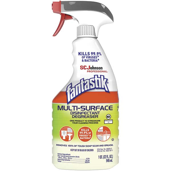 Fantastik Disinfectant: 32 oz Bottle - 311836