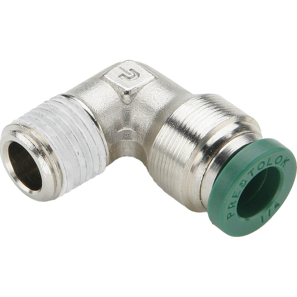 Parker W171PLP-6M-4R Push-to-Connect x Male BSPT Swivel Run Tee: 1/4 BSPT, 6 mm Tube OD